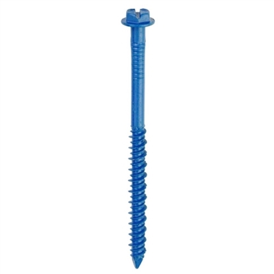 Tapcon Blue Climaseal Concrete Anchor 3/16" x 1-1/4" Hex Head 24200