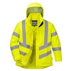 Portwest Ladies Hi-Vis Winter Jacket Yellow LW74