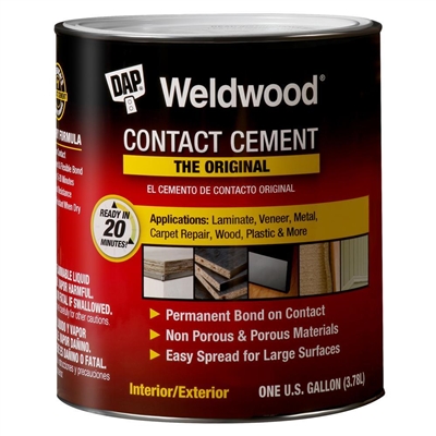 DAP Contact Cement 1 Gallon 00273 Case of 4
