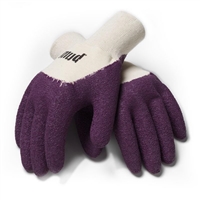 Mud Gloves Original Style Violet Gardening Gloves 020DP Case of 6