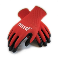 Mud Gloves Tough Mud Style Ruby Gardening Gloves 026R Case of 6