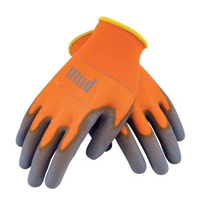 Mud Gloves Smart Mud Style Orange Gardening Gloves 028O Case of 6