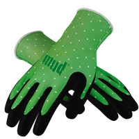 Mud Gloves Mud Polka Grip Style Grass Gardening Gloves 036G Case of 6