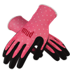 Mud Gloves Mud Polka Grip Style Hibiscus Gardening Gloves 036H Case of 6