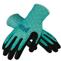Mud Gloves Mud Polka Grip Style Pool Gardening Gloves 036P Case of 6