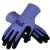 Mud Gloves Mud Polka Grip Style Wisteria Gardening Gloves 036W Case of 6