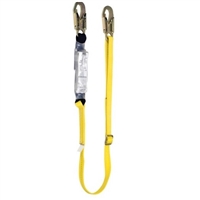 Safety Works Lightweight Single Leg Shock-Absorbing Lanyard 10096585 Case of 3