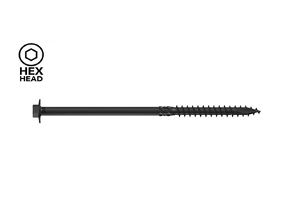 Screw Products Yukon #16 X 12" Hex Structural Lag Screws 30723