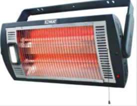 EZ Heat 1500 Watt Overhead Quartz Radiant Heater 32554