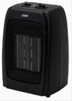 EZ Heat 1500 Watt Personal Ceramic Heater & Fan 325555 Case of 6