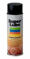 Super LubeÂ® Cycle Lube Synthetic Lubricant with SyncolonÂ® (PTFE) (Aerosol) - 33006 6 oz. Case of 12
