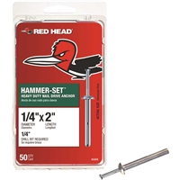 Red Head 35305 Hammer Set 1/4" x 2" Light Duty Anchor