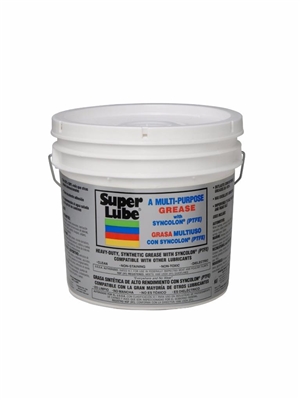 Super Lube Synthetic UV Grease (NLGI 2) 5 lb. Pail 41050/UV Case of 4