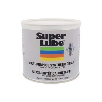 Super Lube Synthetic Grease (NLGI 000) with Syncolon 14.1 oz. (400 gram) Canister 41160/000 Case of 12
