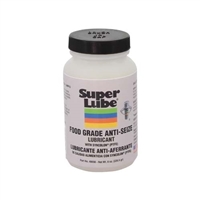 Super Lube Food Grade Anti-Seize Lubricant with Syncolon (PTFE) 8 oz. Brush Bottle 48008 Case of 6