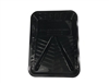 Shur-Line 9" Black V-Leg Plastic Tray 24 Mil Thermoform 50087 Case of 25