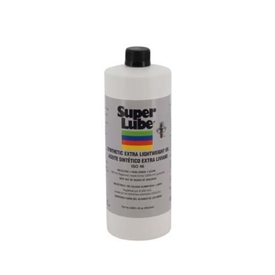 Super Lube Oil w/o PTFE (Extra Lightweight Oil) 1 quart Bottle 53030 Case of 12