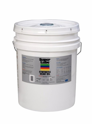 Super Lube Synthetic Gear Oil ISO 150 5 Gallon Pail 54105