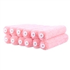 Rollerlite 6AP050-12 6" x 1/2" Pink Polyester Mini Roller Covers 72 pack