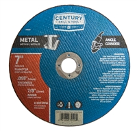 Century Drill & Tool 7 in. x .055 in. Thin Metal Cutting Wheel 75529 Case of 5