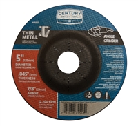 Century Drill & Tool 5 in. x .045 in. Metal Cutting Wheel 75553 Case of 5