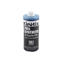 Kinetix Full Synthetic 2-Cycle Oil w/Fluid Stabilizer 12.8 oz Bottle 80011 Case of 24