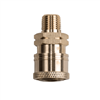 BE Pressure MNPT 1/4" Quick Connect Brass Couplers 85.300.107
