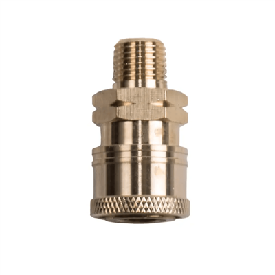 BE Pressure MNPT 1/4" Quick Connect Brass Couplers 85.300.107