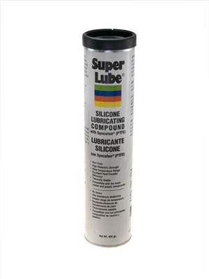 Super Lube Silicone Lubricating Grease PTFE 14.1 oz Cartridge 92150 Case of 12