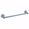 Jones Stephens 24" Chrome Plated Concealed Mount Towel Bar with Bell Posts 97310