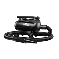 XPOWER A-16 Professional Car Dryer Blower with Mobile Dock w/Caster Wheels