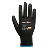 Portwest NPR15 Nitrile Foam Touchscreen Glove PK12 Black A355
