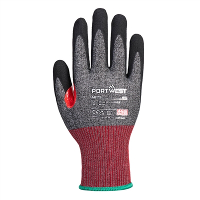 Portwest CS Cut F18 Nitrile Glove Black A673