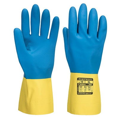 Portwest Double Dipped Latex Gauntlet A801