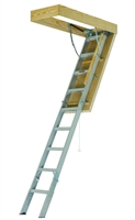 Louisville Ladder Elite Series Aluminum Attic Ladder AA2210