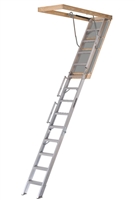 Louisville Ladder Everest Aluminum Attic Ladder AL258P