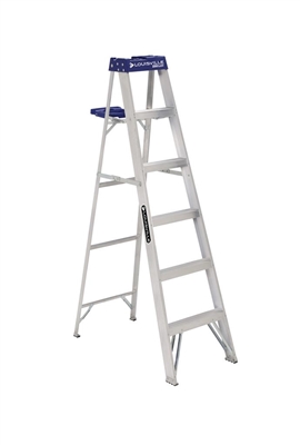 Louisville Ladder AS1014 14-Foot Duty Rating Aluminum Stepladder 300-Pound 