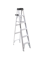 Louisville Ladder 6 Foot Aluminum Industrial Step Ladder AS3006