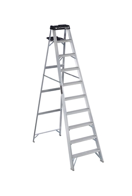 Louisville Ladder 10 Foot Aluminum Industrial Step Ladder AS3010