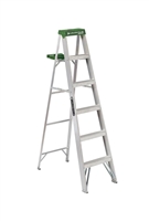 Louisville Ladder 6 Foot Aluminum Industrial Step Ladder AS4006