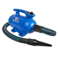 XPOWER B-24 Thermal Ace Force Pet Dryer w/ Heat (3 HP) Blue