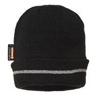 Portwest Reflective Trim Knit Hat Insulatex Lined B023