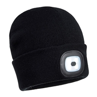 Portwest Rechargeable Twin LED Beanie B028