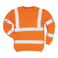 Portwest Hi-Vis Sweatshirt Orange B303