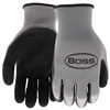 Boss Gloves Tactile Grip Seamless Glove Coated Gray B31071 Case of 12