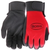 Boss Gloves Sandy Coated Grip Glove Red B31121 Case of 12