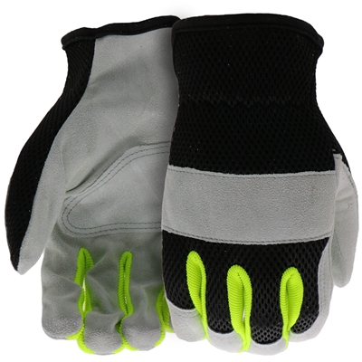 Boss Gloves High Visibility Guard Work Gloves Black B51081 Case of 12
