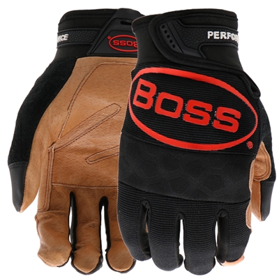 Boss Gloves High Performance Job Master Gloves Black B51111 Case of 12