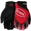 Boss Gloves Extreme Grip Utility Gloves Red B52201 Case of 12