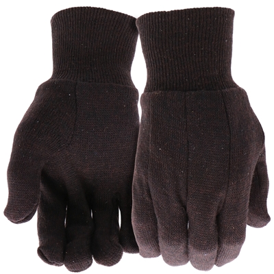Boss Gloves Jersey Fabric Work Gloves Brown B61061 Case of 12